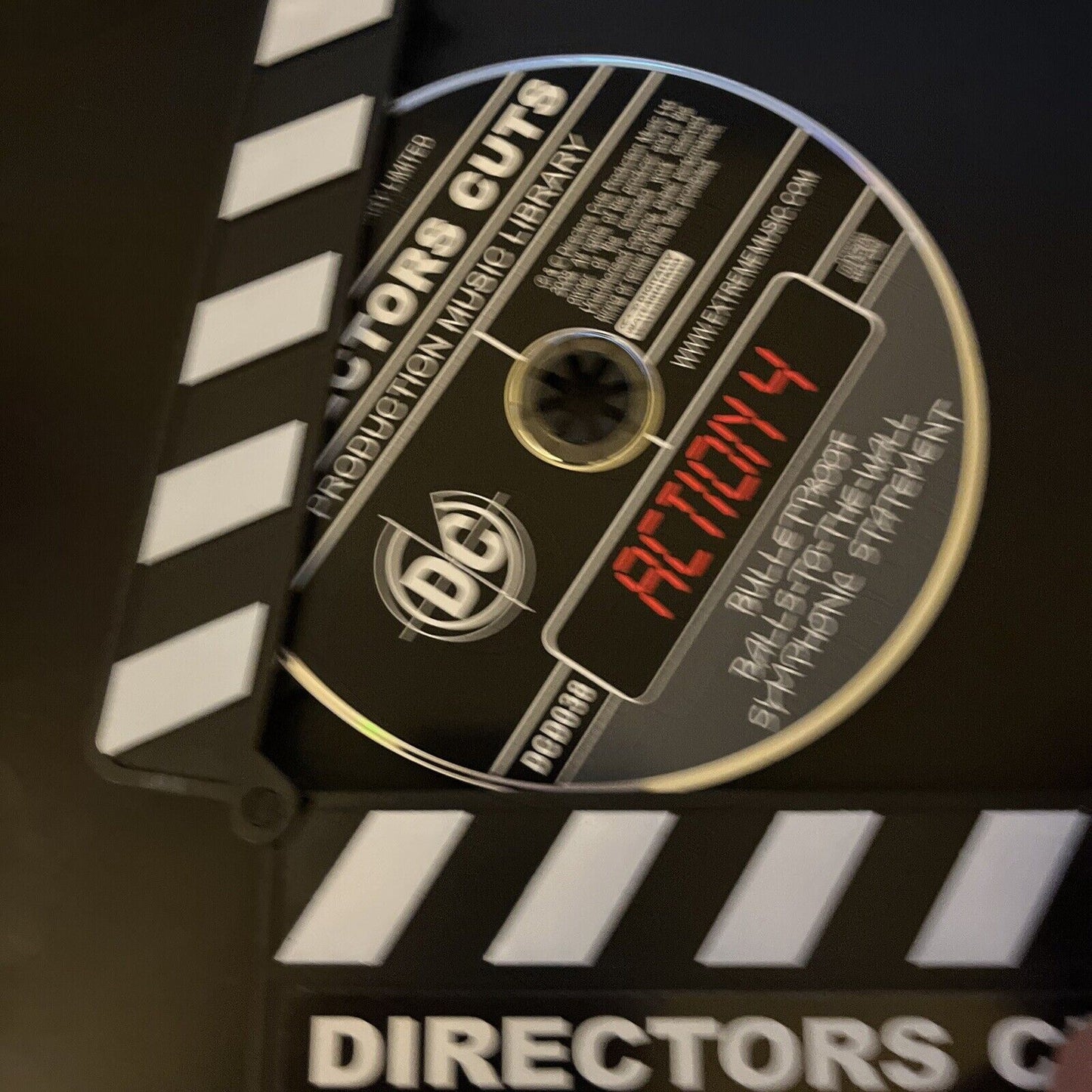 Production Music Library - Directors Cuts - Action 4 DCD038 (CD, 2008)