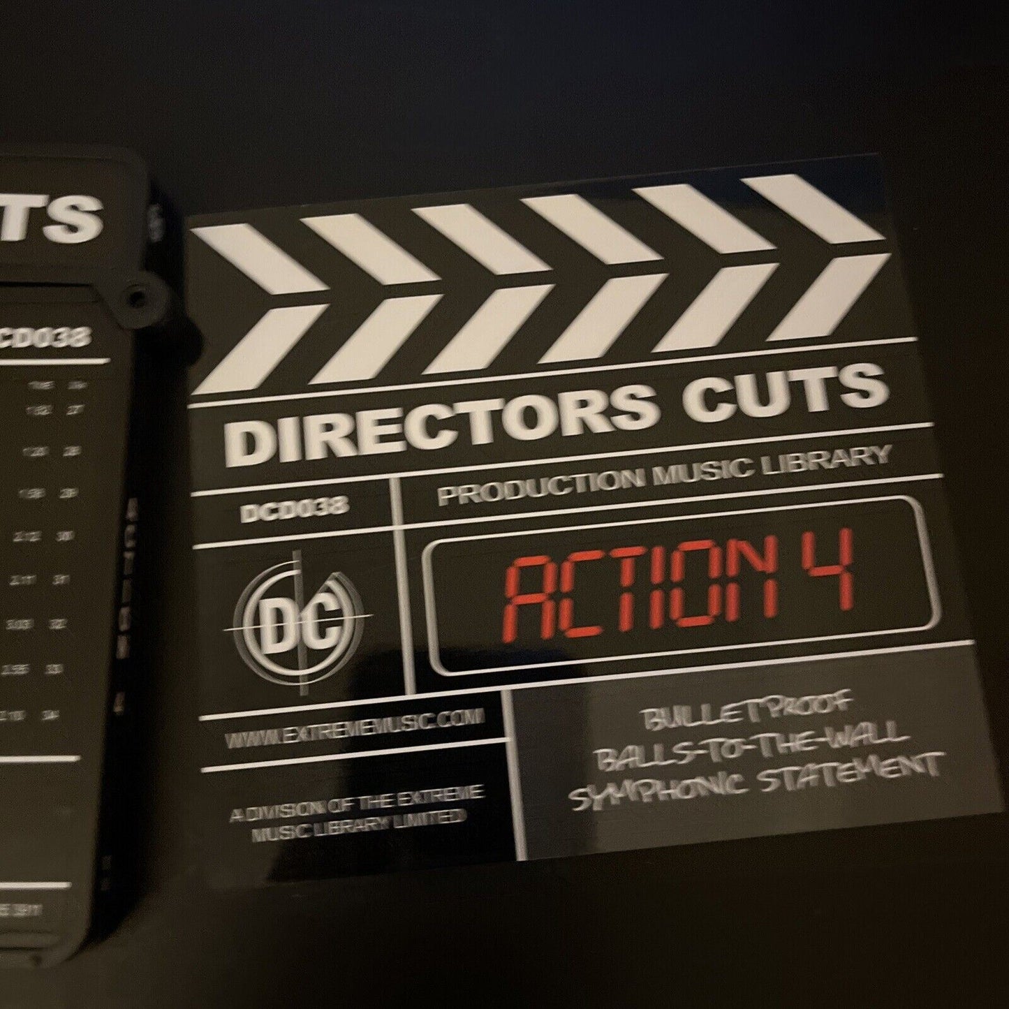 Production Music Library - Directors Cuts - Action 4 DCD038 (CD, 2008)