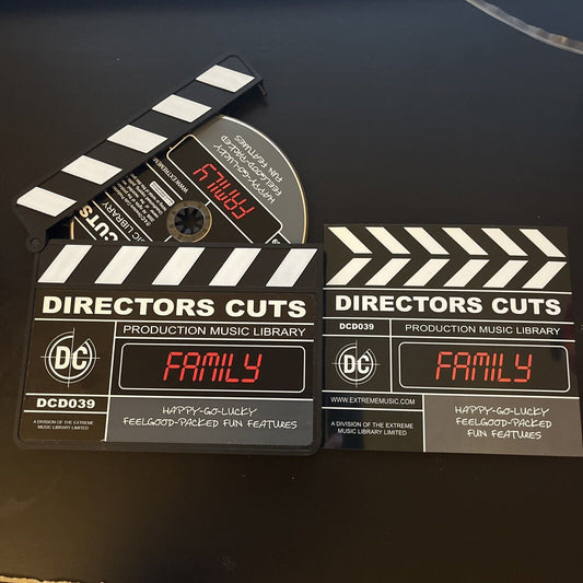 Production Music Library - Directors Cuts - Family DCD039 (CD, 2008)