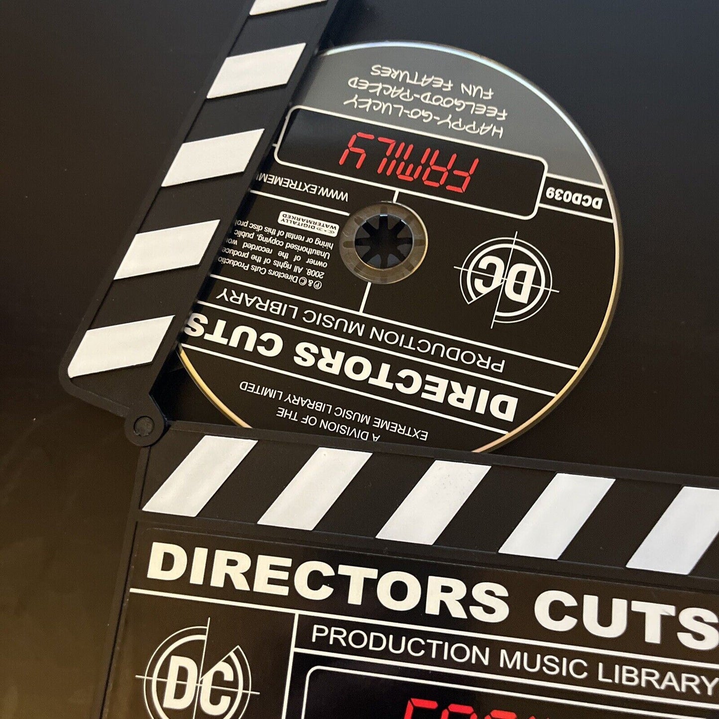 Production Music Library - Directors Cuts - Family DCD039 (CD, 2008)