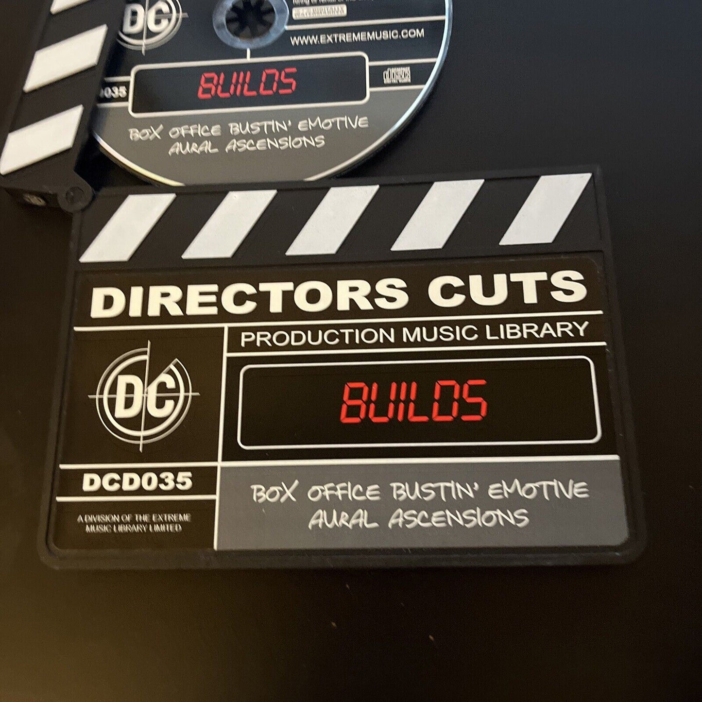 Production Music Library - Directors Cuts - Builds DCD035 (CD, 2008)