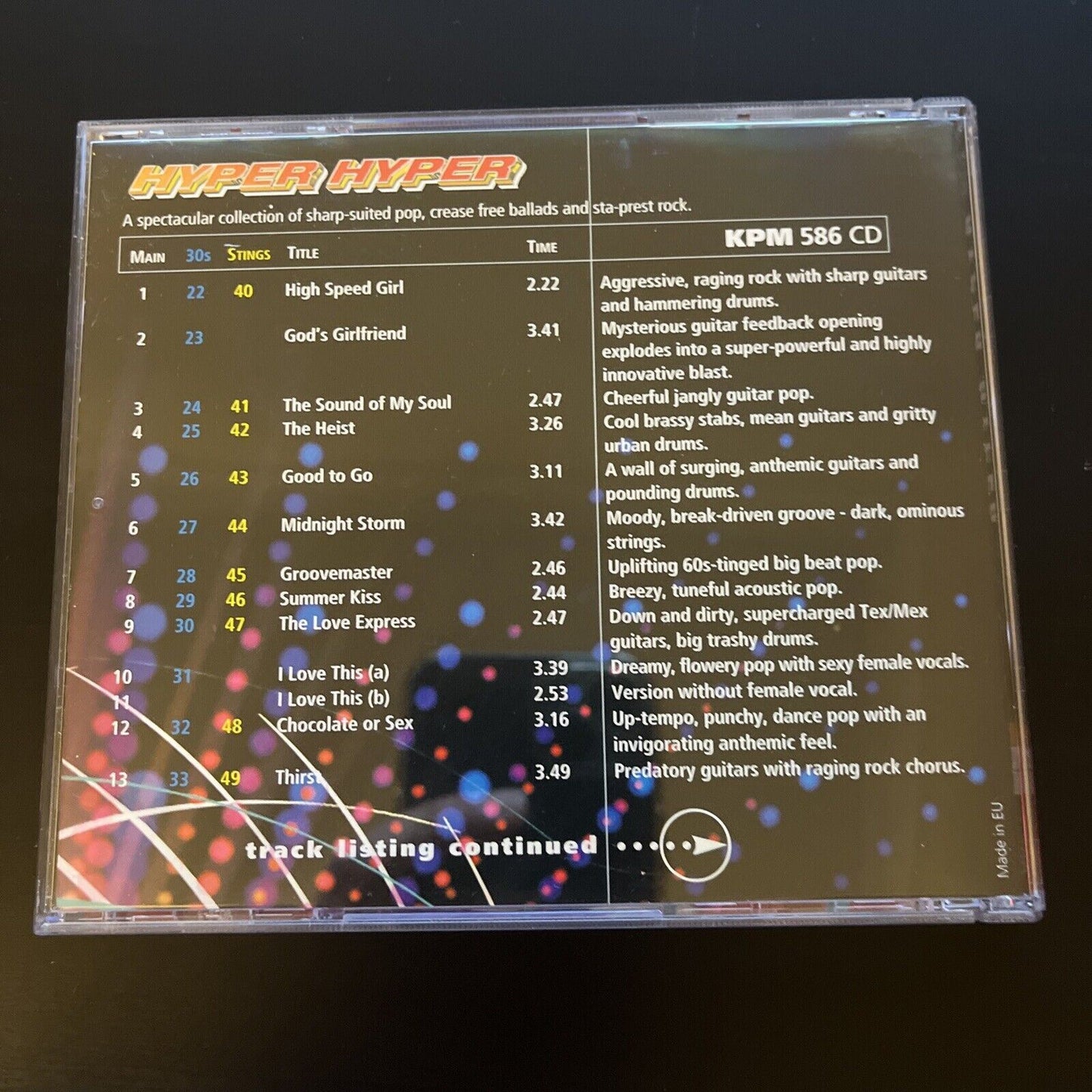 KPM Music - Hyper Hyper (CD, 2004)