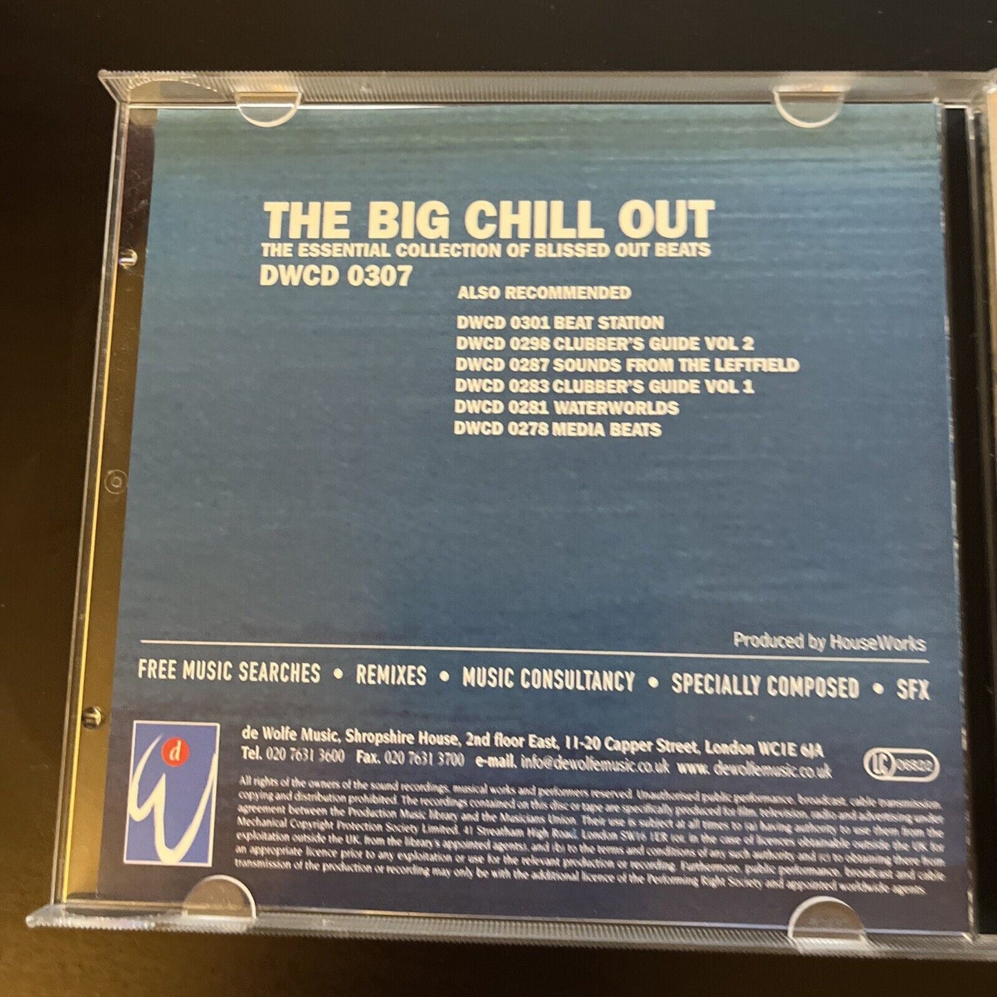 The Big Chill Out - The Essential Collection of Blissed Out Beats (CD, 2001)