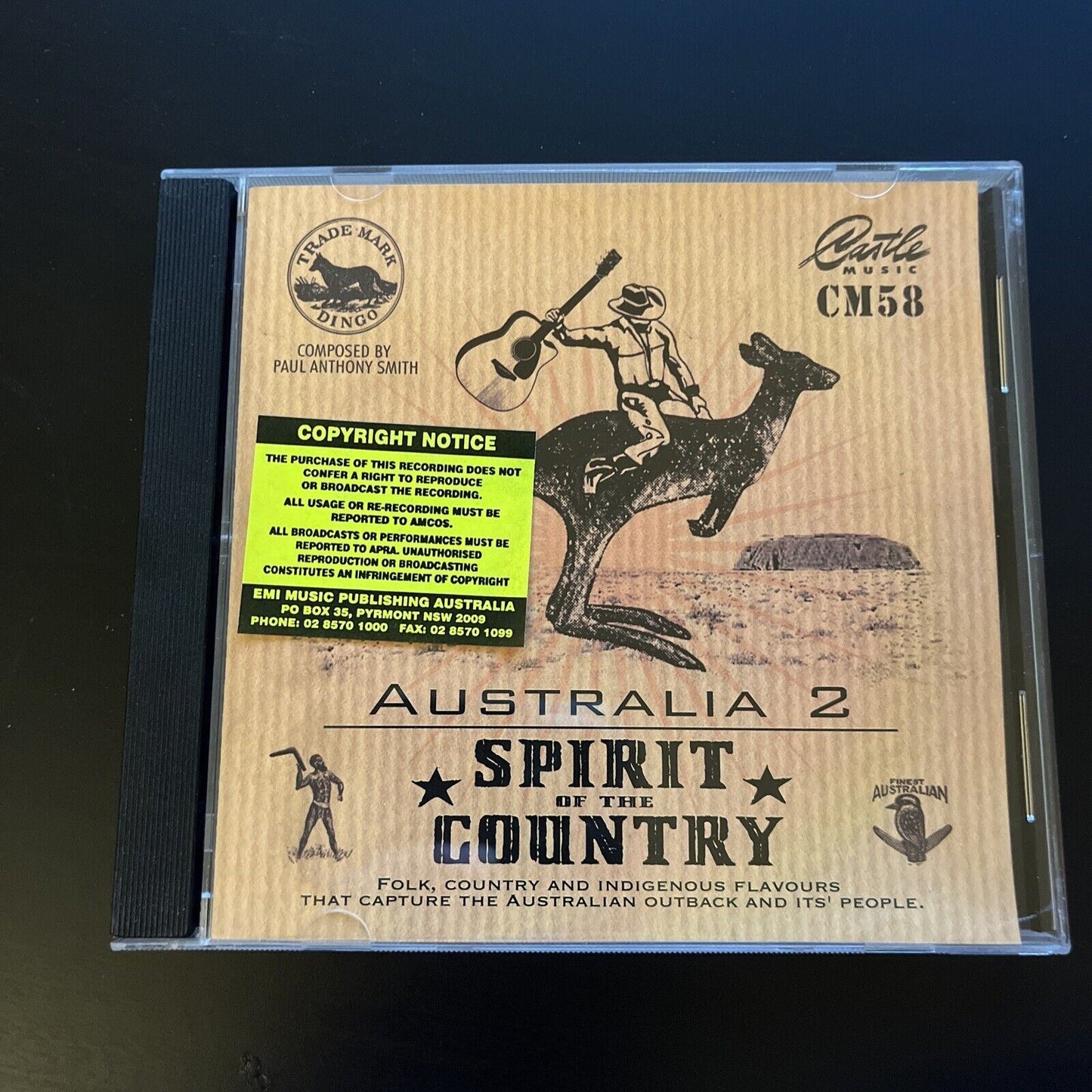 Paul Anthony Smith - Australia 2: Spirit of the Country (CD, 2007)