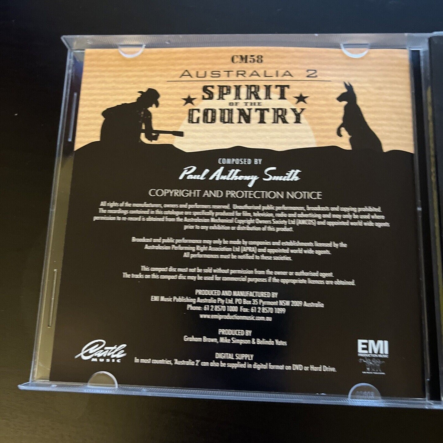 Paul Anthony Smith - Australia 2: Spirit of the Country (CD, 2007)