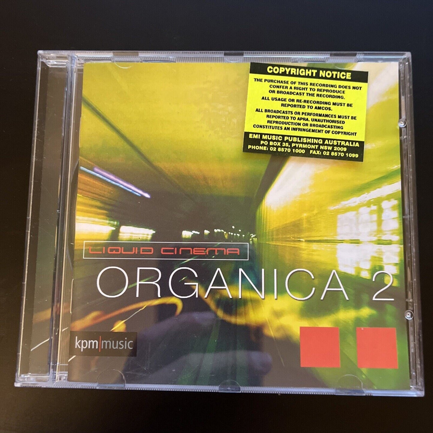 Liquid Cinema - Organica 2 KPM Music 597 (CD, 2005)