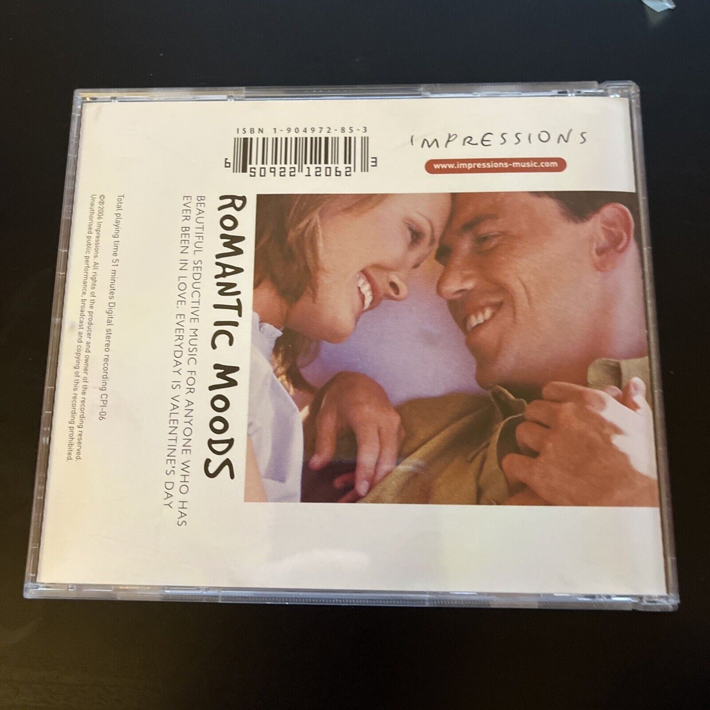 Impressions - Romantic Moods (CD, 2006)