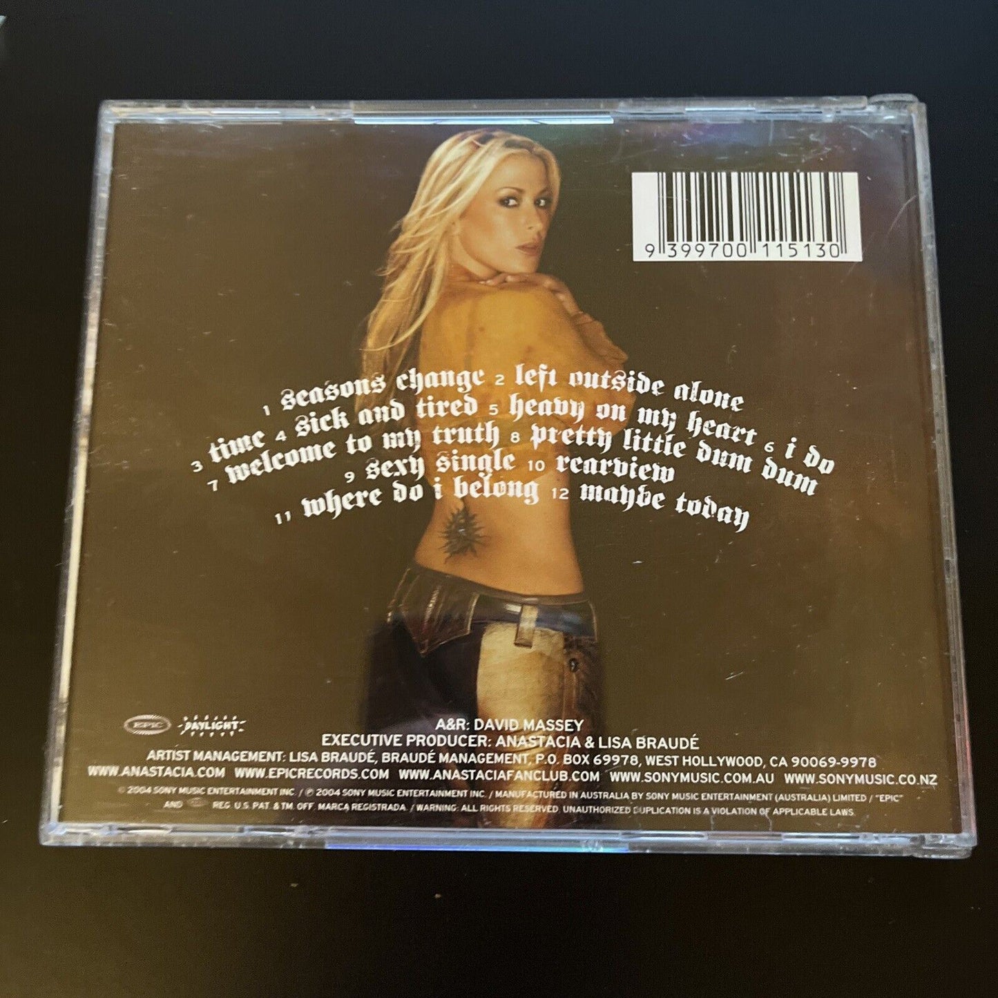 Anastacia by Anastacia (Anastacia Newkirk) (CD, 2004)