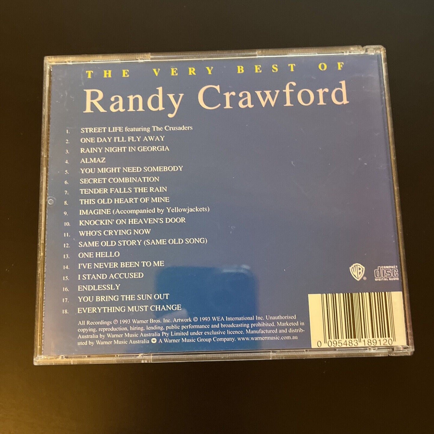 Randy Crawford - Very Best Of Randy Crawford (CD, 1993)