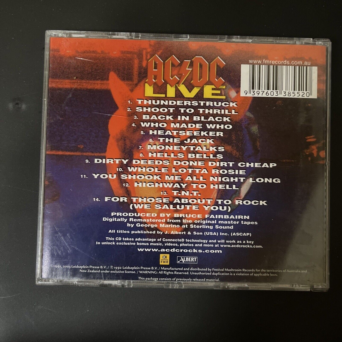 AC/DC - AC/DC Live (CD, 1992)