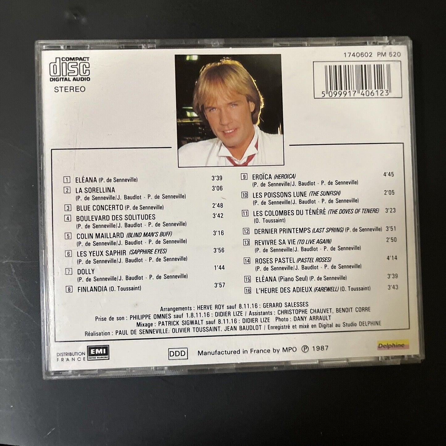 Richard Clayderman - Eleana (CD, 1987)