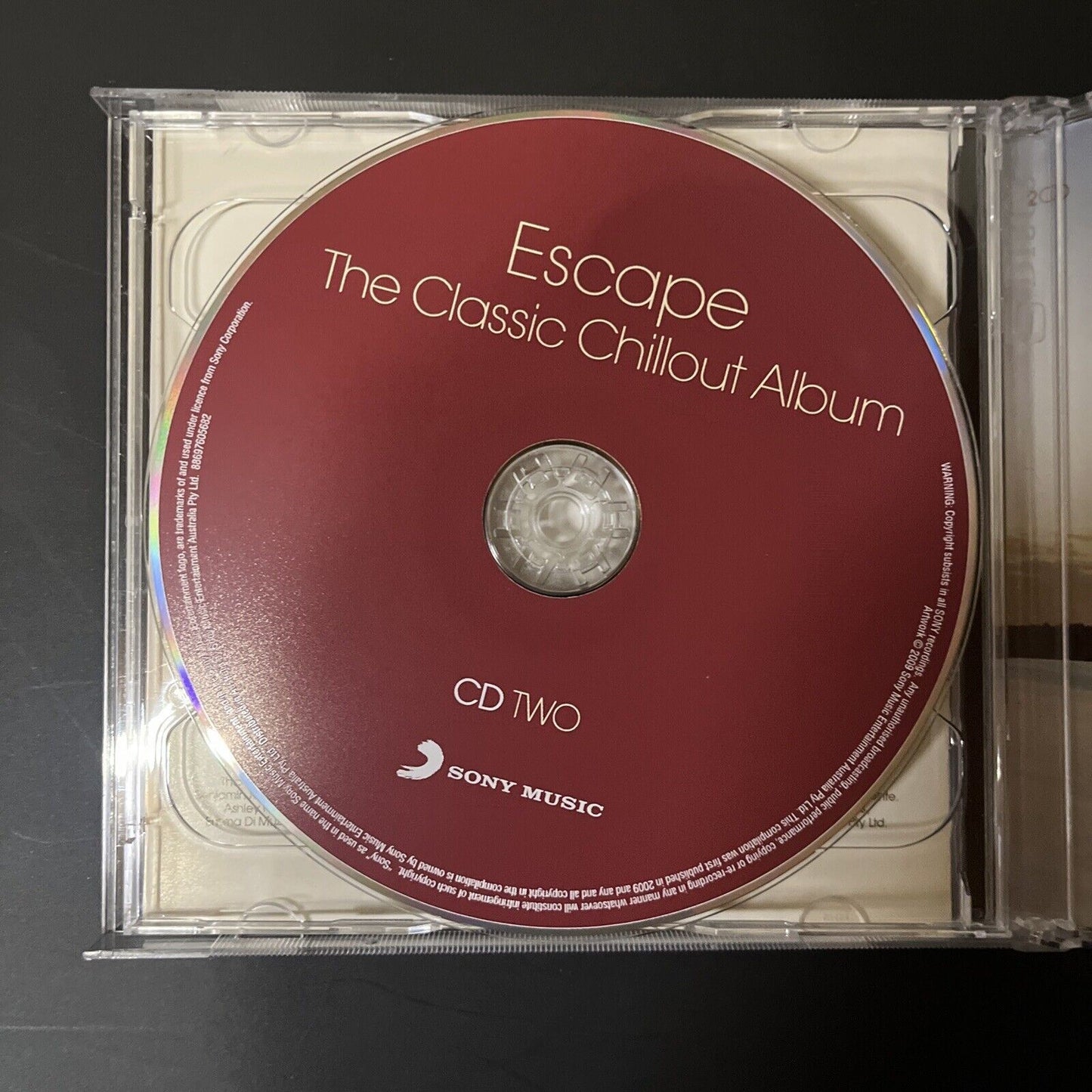 Escape: the Classic Chillout Album by Various Artists (CD, 2009)
