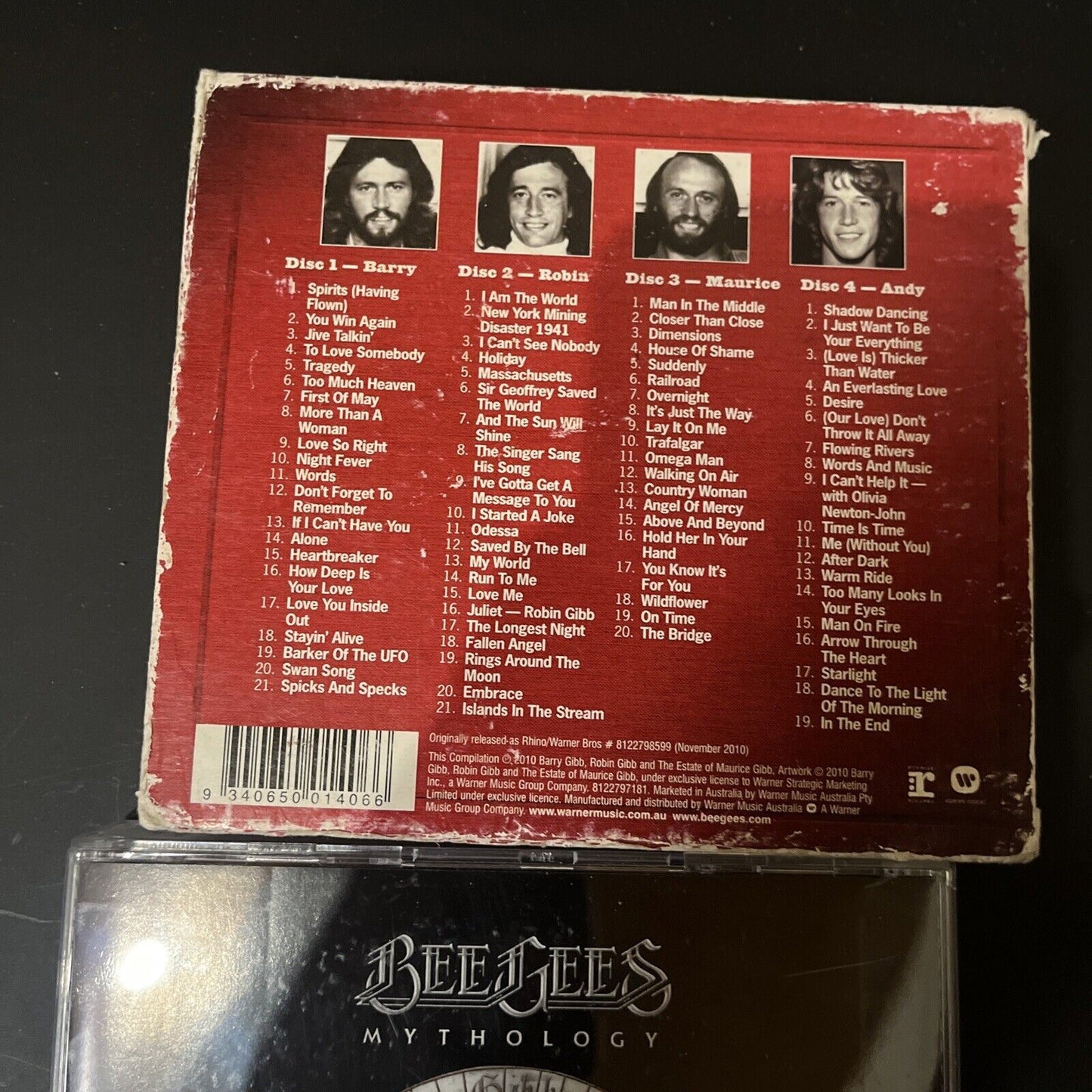 Bee Gees - Mythology: The 50th Anniversary Collection (CD, 2010)