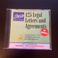125 Legal Letters, Notices and Business Agreements PC CDROM Windows 95 1997