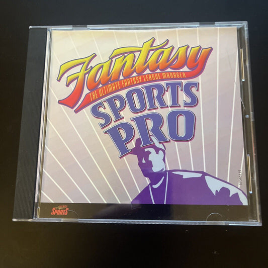Fantasy Sports Pro Sierra PC CDROM 1998