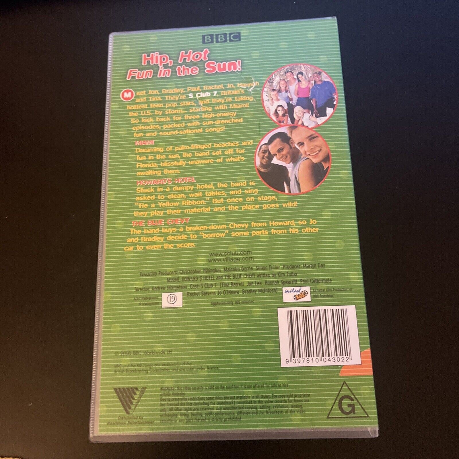 S Club 7 in Miami (VHS, 2000) PAL – Retro Unit