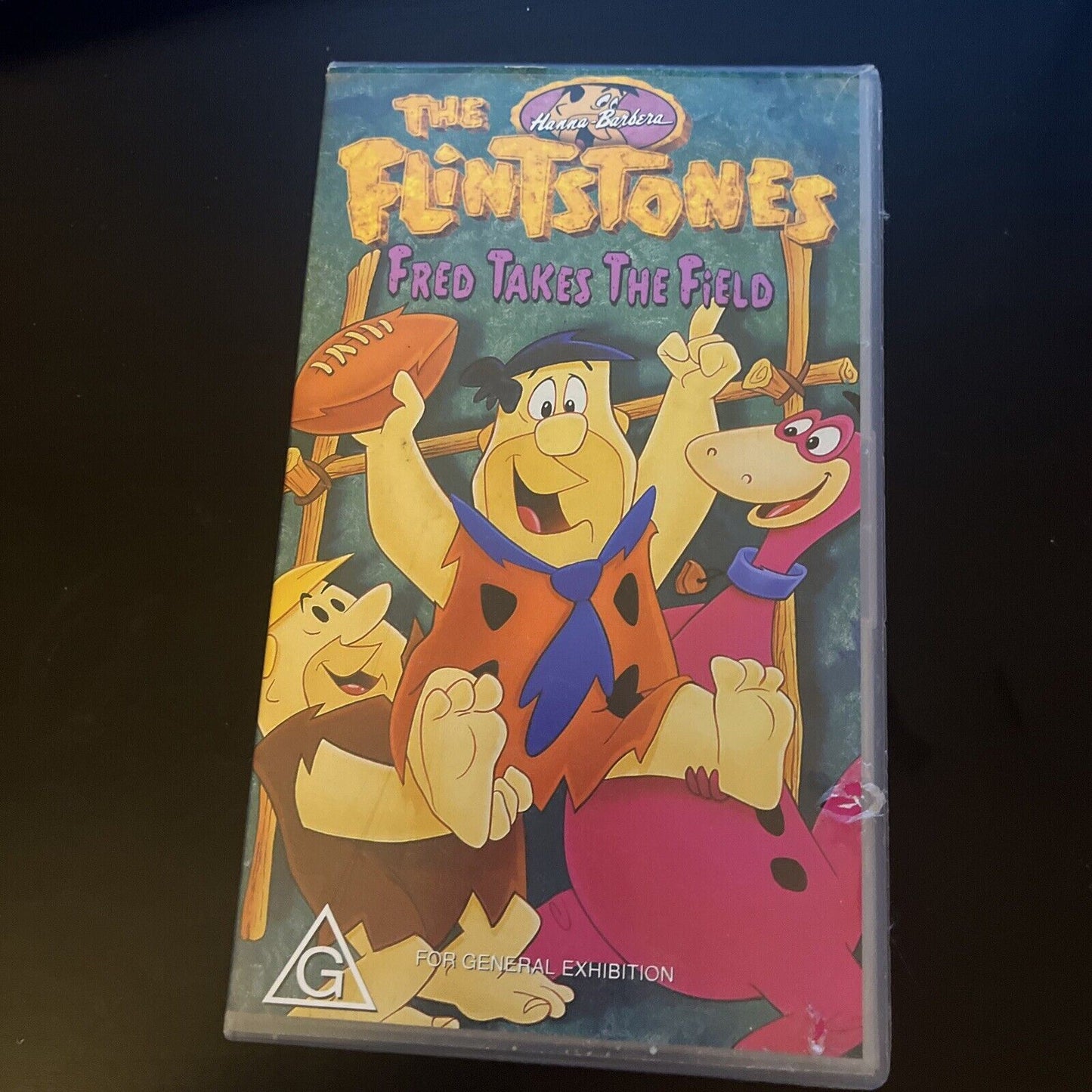 The Flintstones - Fred Takes The Field (VHS, 1993) PAL