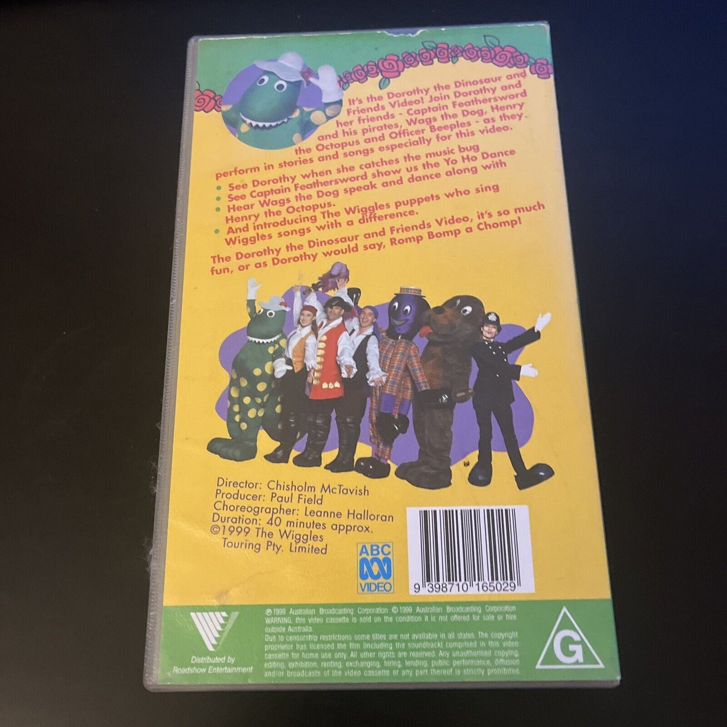 The Wiggles - The Dorothy The Dinosaur And Friends Video (VHS, 1999) Tape