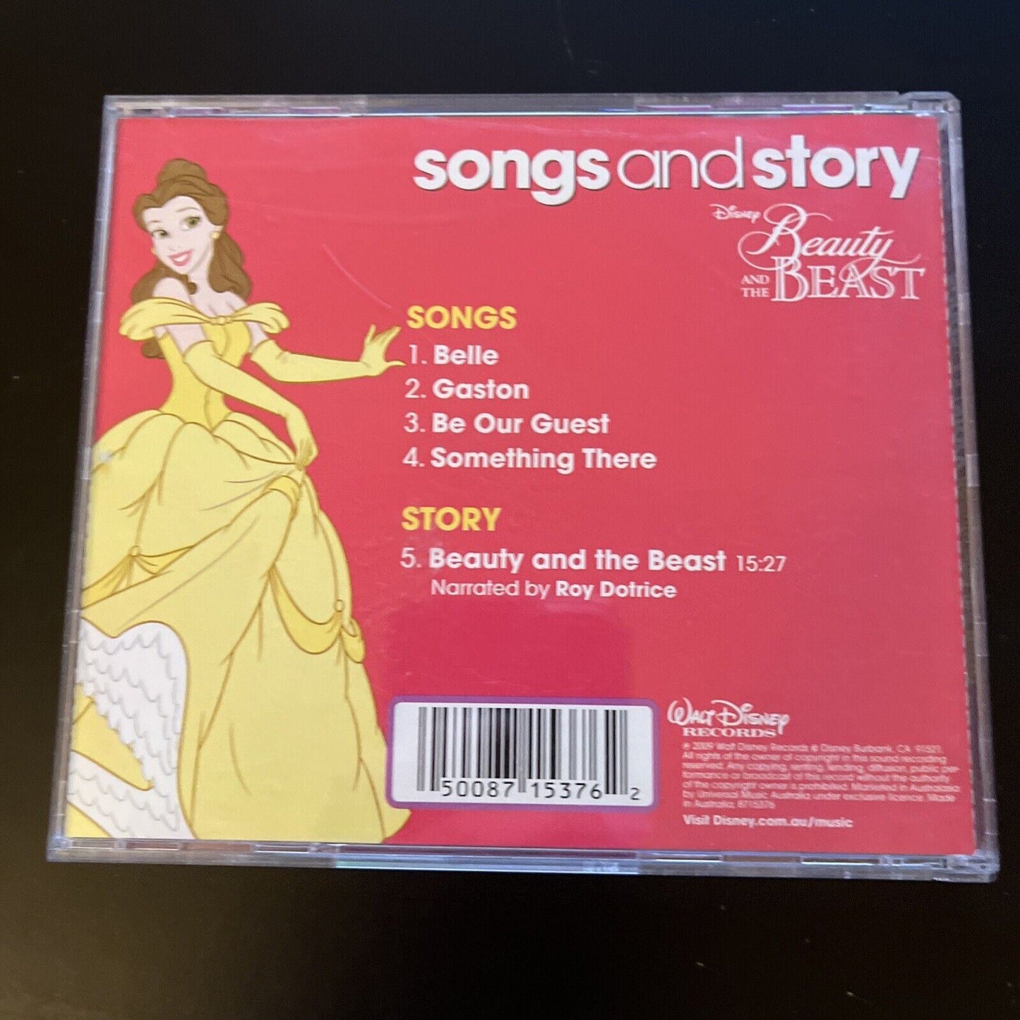 Songs and Story: Beauty and the Beast by Disney (CD, 2010)