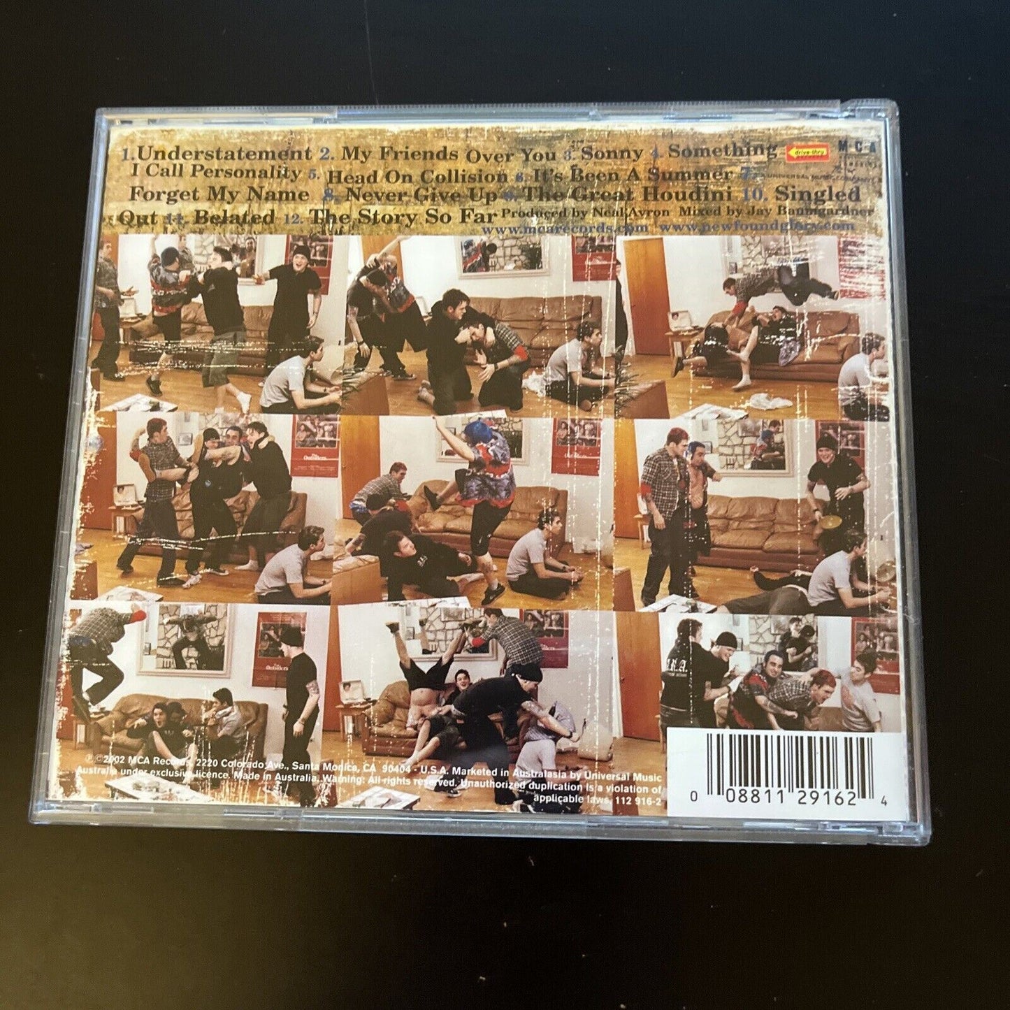 New Found Glory - Sticks and Stones (CD, 2002)