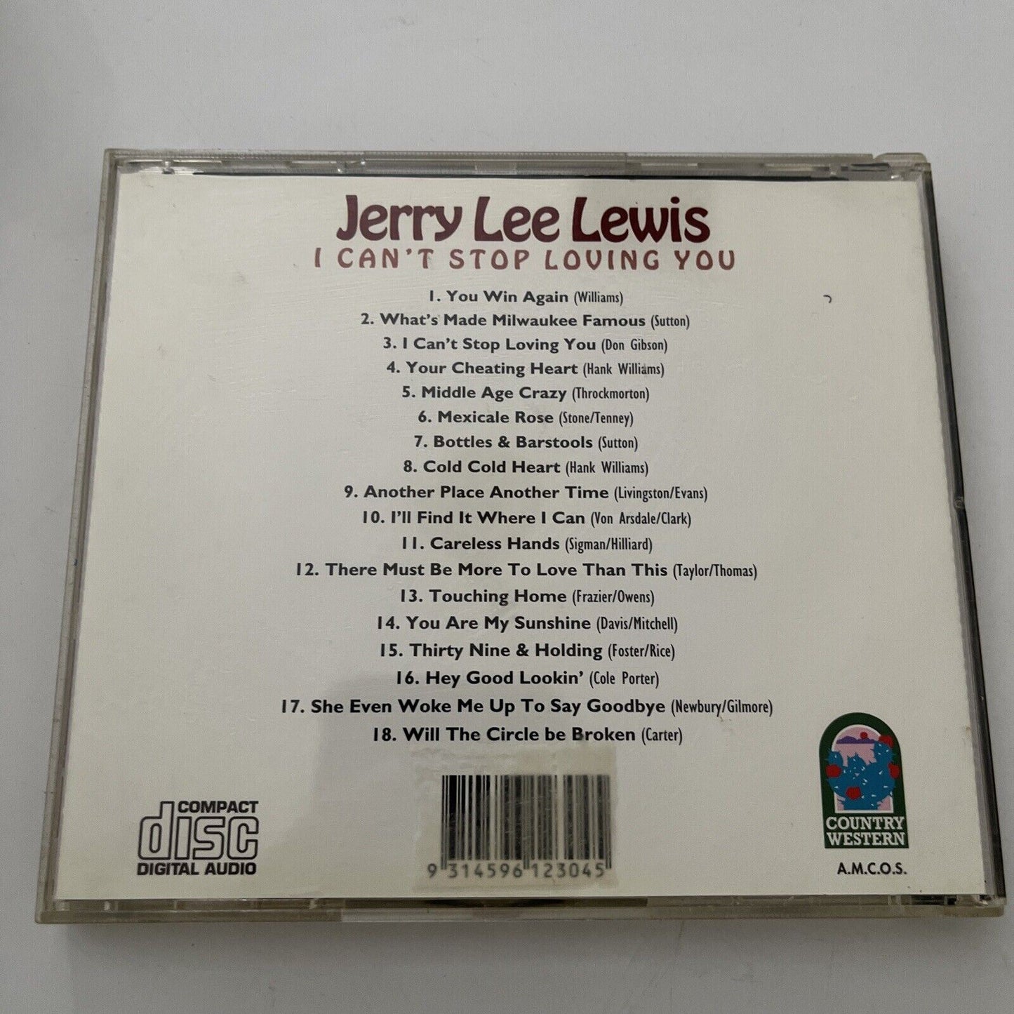 Jerry Lee Lewis - I Can't Stop Loving You (CD)