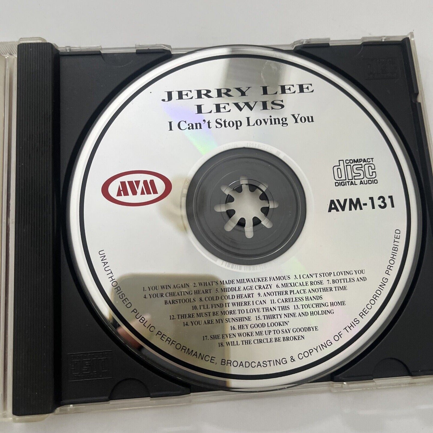 Jerry Lee Lewis - I Can't Stop Loving You (CD)