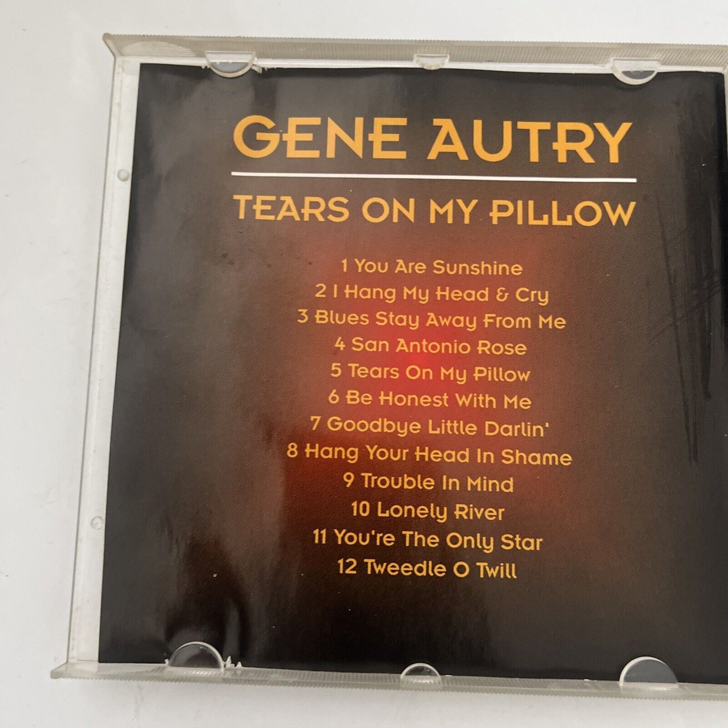 Gene Autry - Tears on my Pillow (CD, 1993)