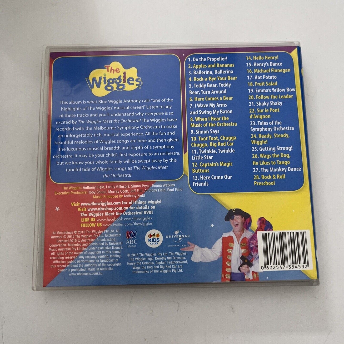 The Wiggles - Wiggles Meet the Orchestra! (CD, 2015)