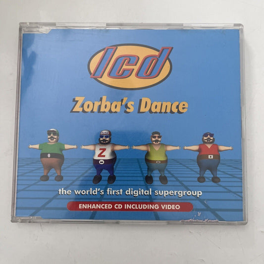 LCD - Zorba's Dance (CD, 1998) Single Incl Video