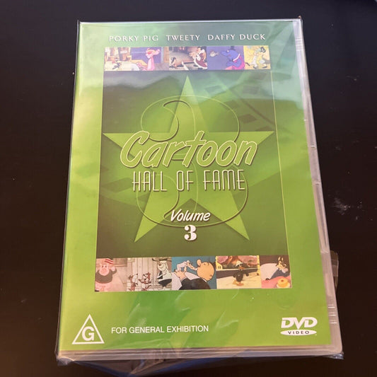 Cartoon Hall of Fame : Volume 3 (DVD, 1940) NEW Region 4