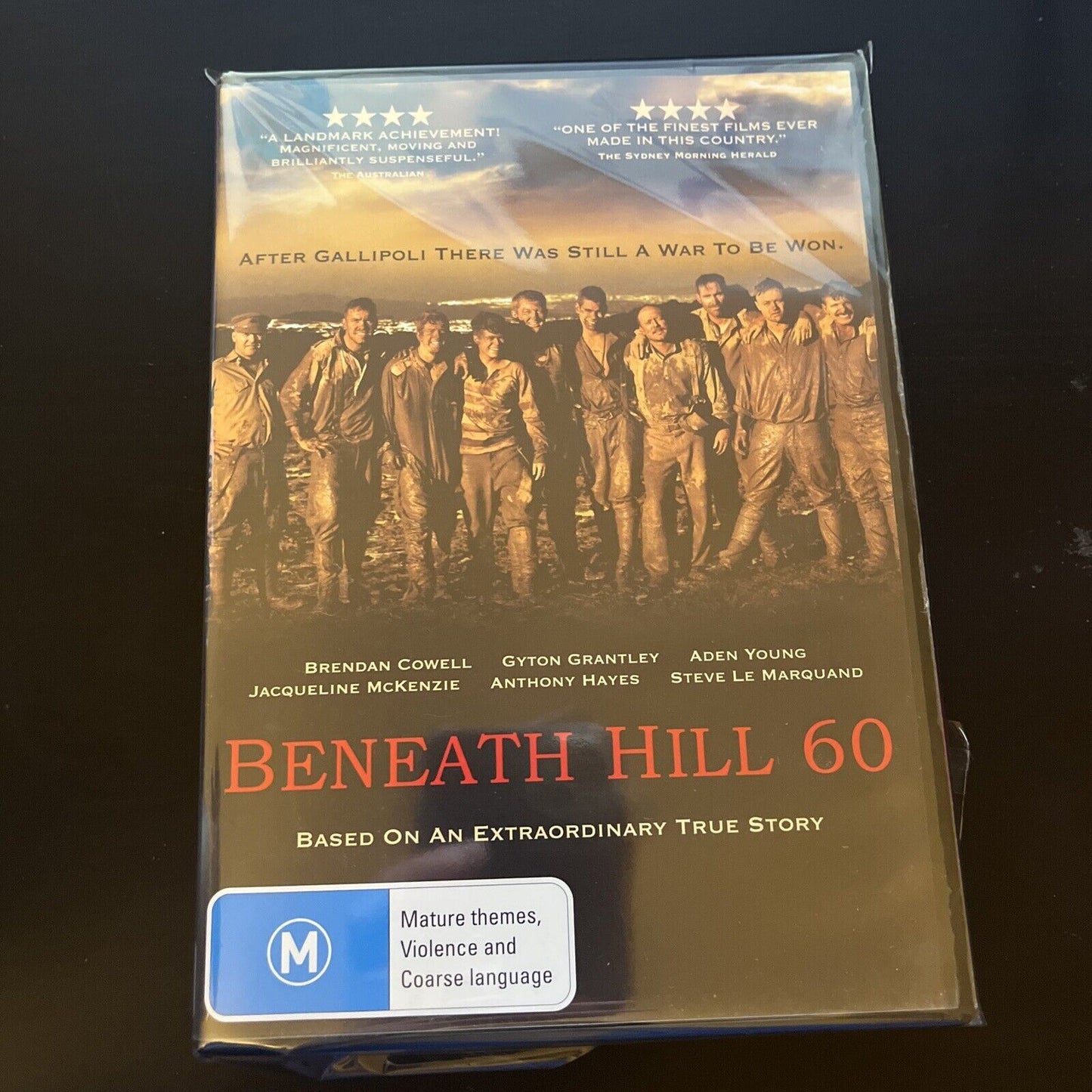 Beneath Hill 60 (DVD, 2010) Brendan Cowell, Harrison Gilbertson, NEW Region 4