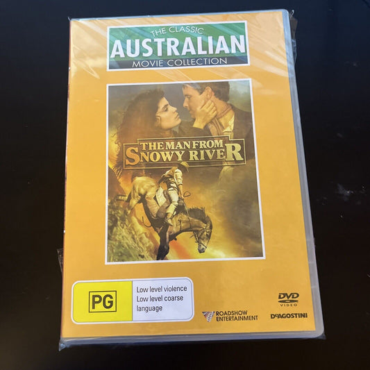 The Man from Snowy River (DVD, 1982) Kirk Douglas, Jack Thompson NEW Region 4