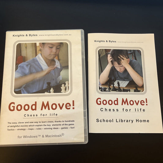 Good Move! Chess for Life PC Mac CDROM