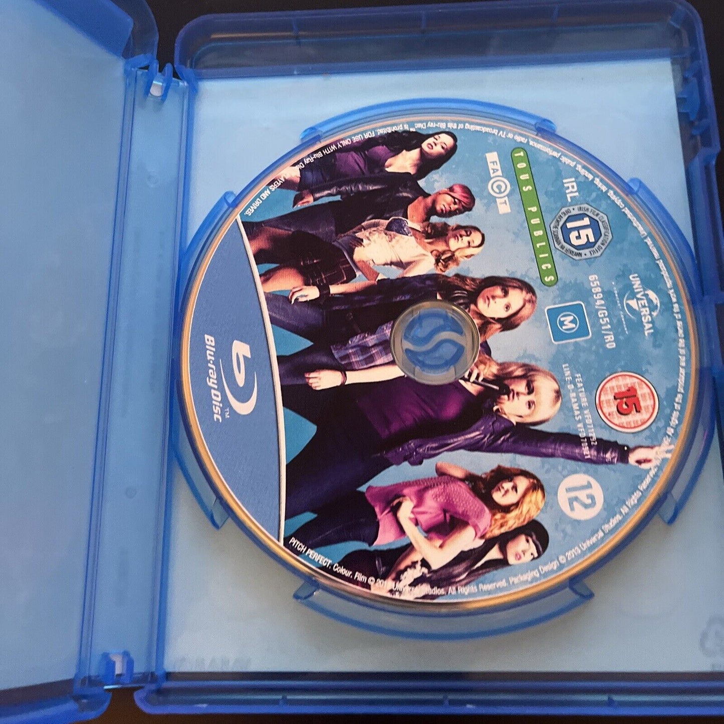 Pitch Perfect (Blu-ray, 2012) Anna Kendrick, Brittany Snow, Anna Camp, Region B