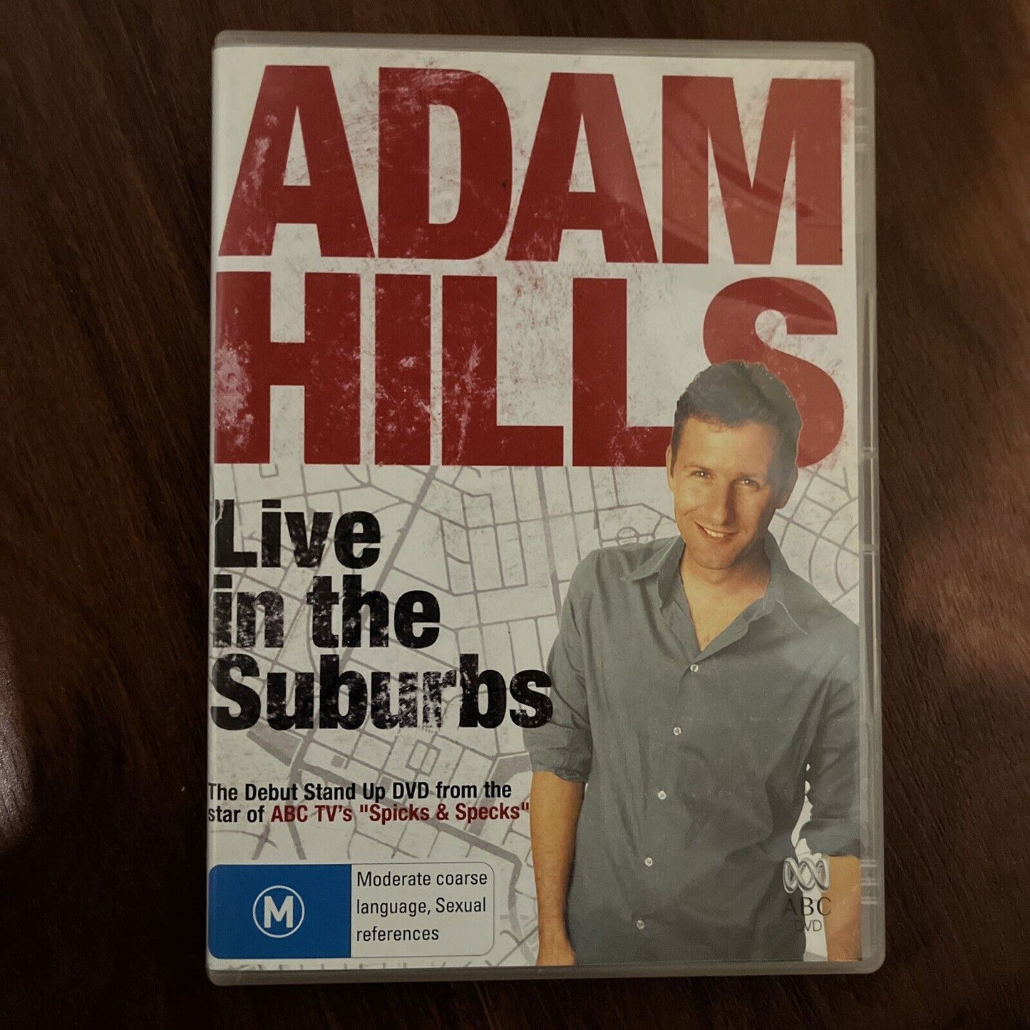 Adam Hills - Live In The Suburbs (DVD, 2006) Region 4