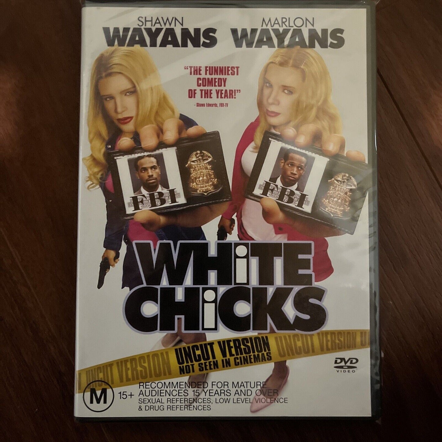 White Chicks (DVD, 2004) Shawn Wayans, Marlon Wayans, Jamie King NEW Region 4