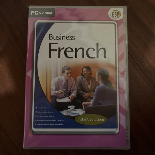 Business French PC CDROM Windows 95,XP