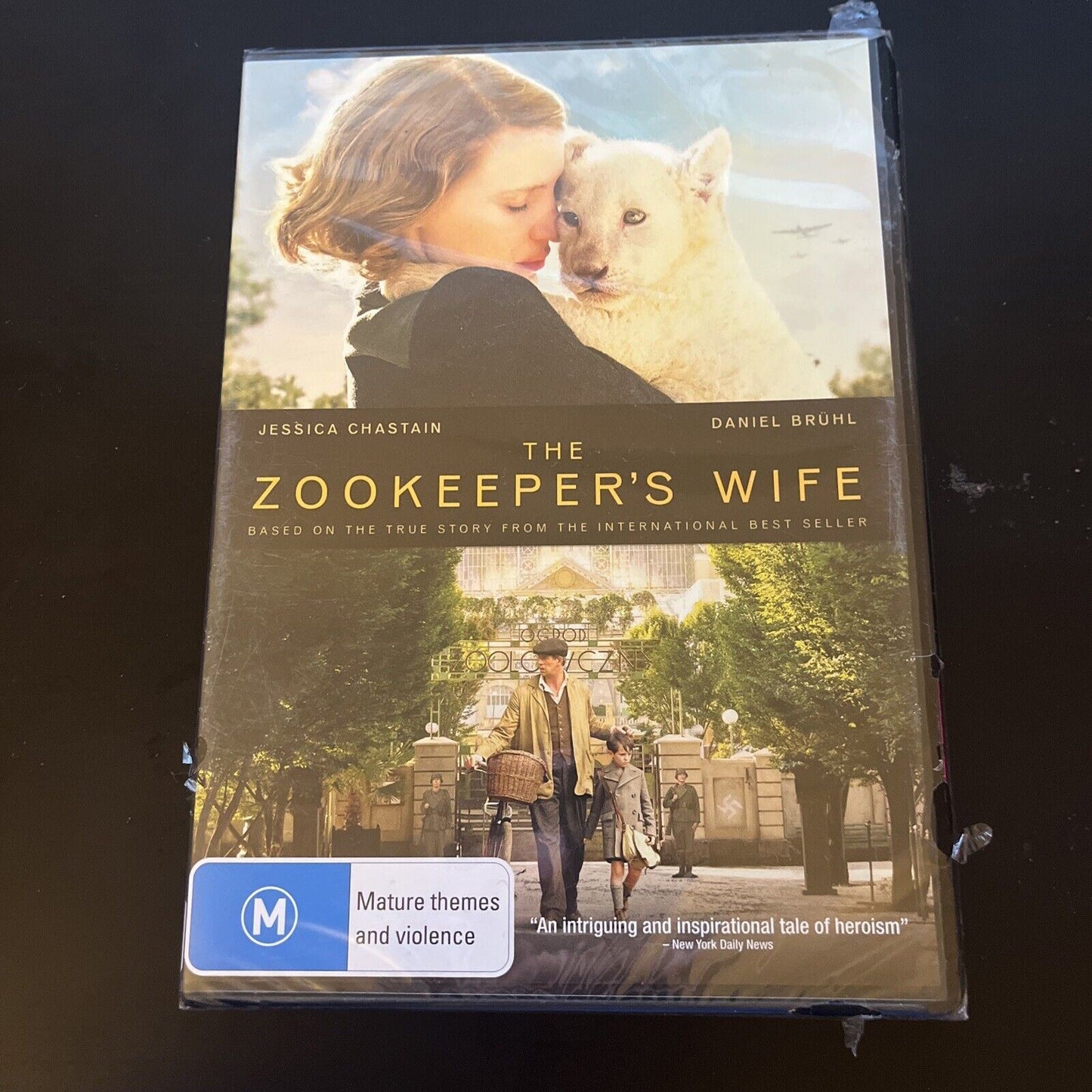 *New Sealed* The Zookeepers Wife (DVD, 2017) Jessica Chastain, Region4