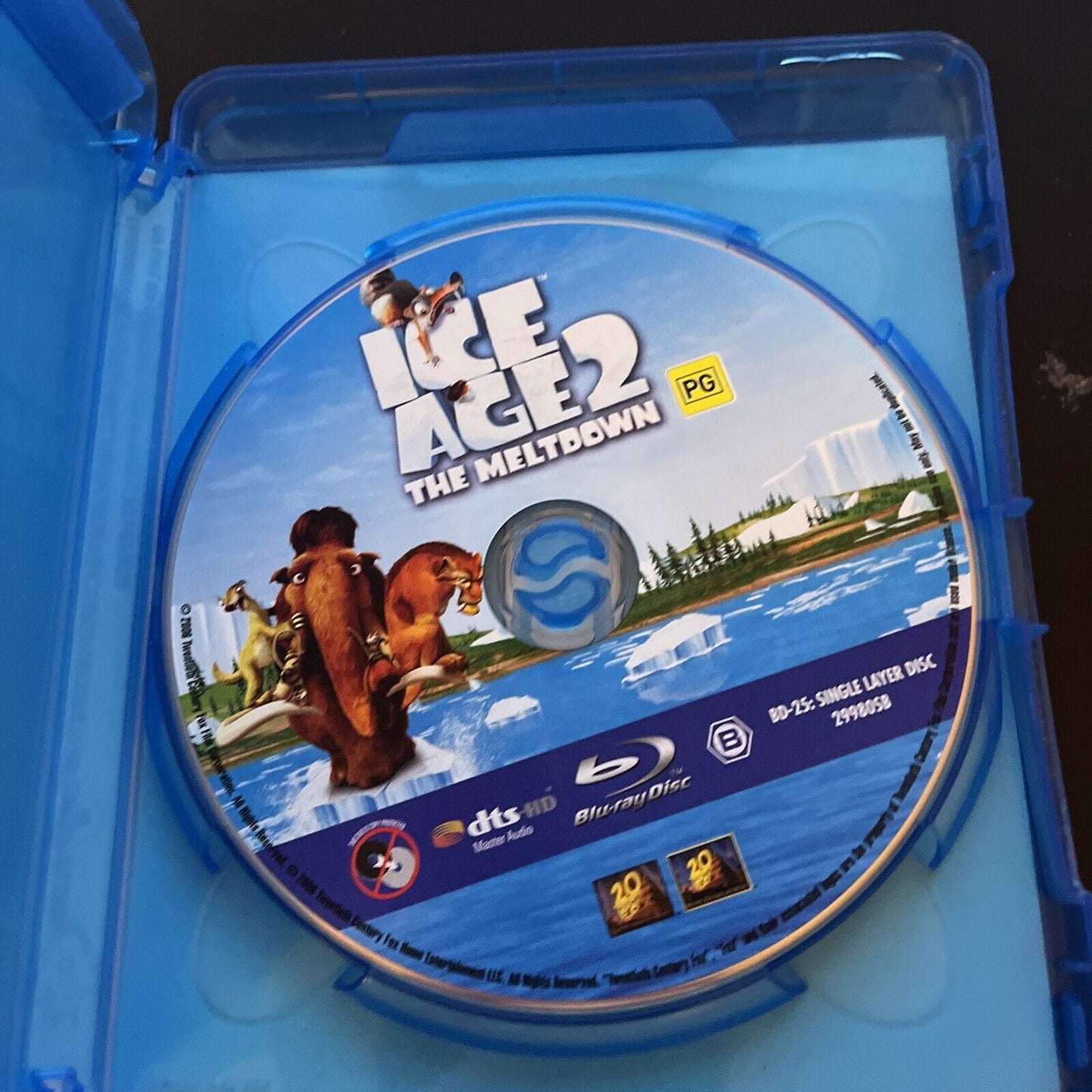 Ice Age 2 - The Meltdown (Blu-ray, 2006) Ray Romano, John Leguizamo, Region B