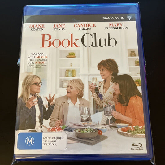 Book Club (Limited Edition, Blu-ray, 2018) Diane Keaton, Jane Fonda NEW Region B