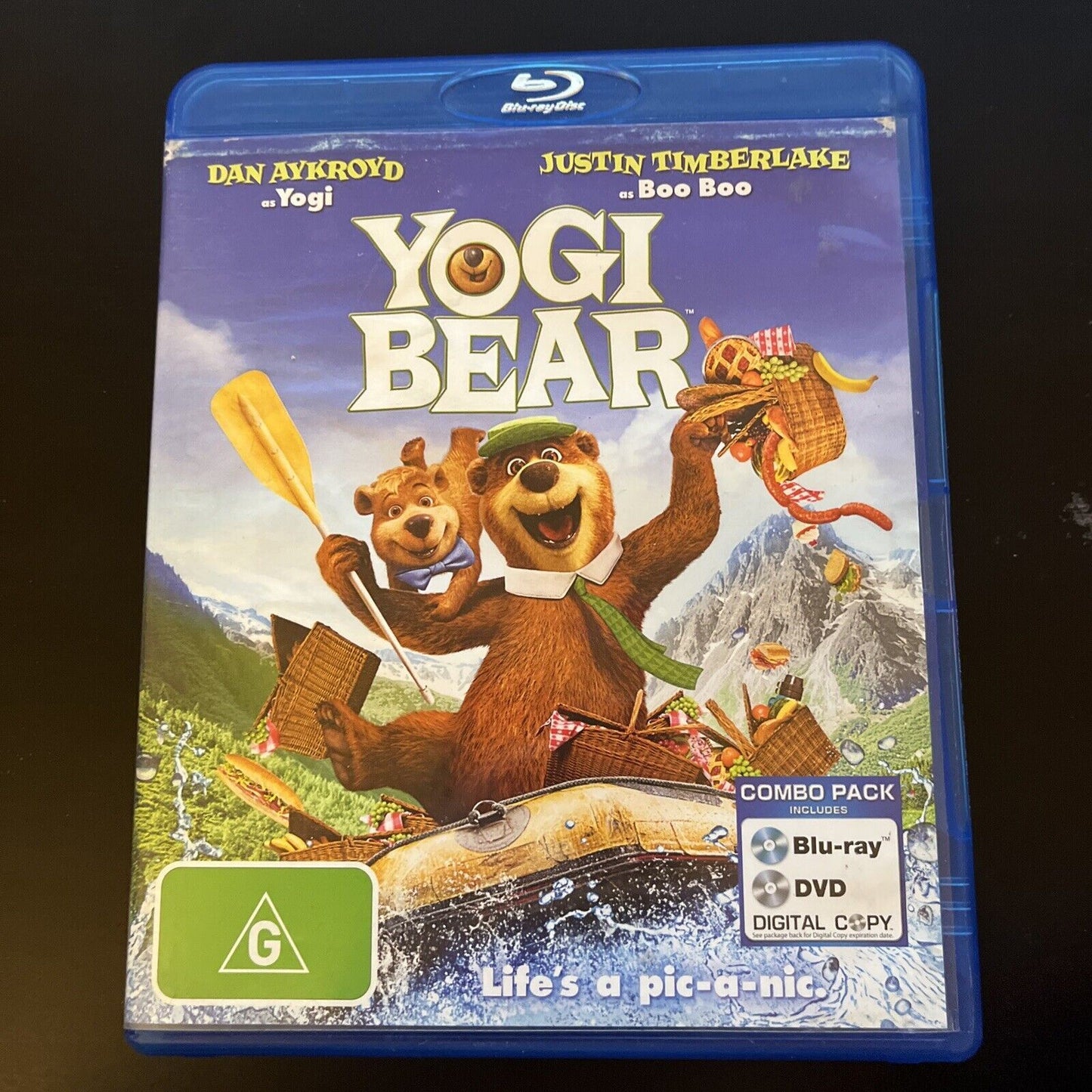 Yogi Bear (Blu-ray, 2010) Dan Aykroyd, Justin Timberlake, Anna Faris Region B