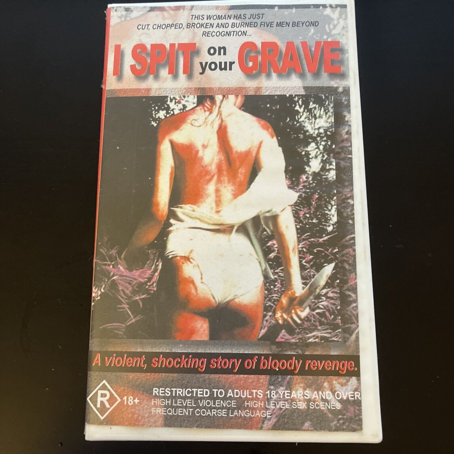 I Spit on Your Grave (VHS, 1978) Camille Keaton, Eron Tabor PAL