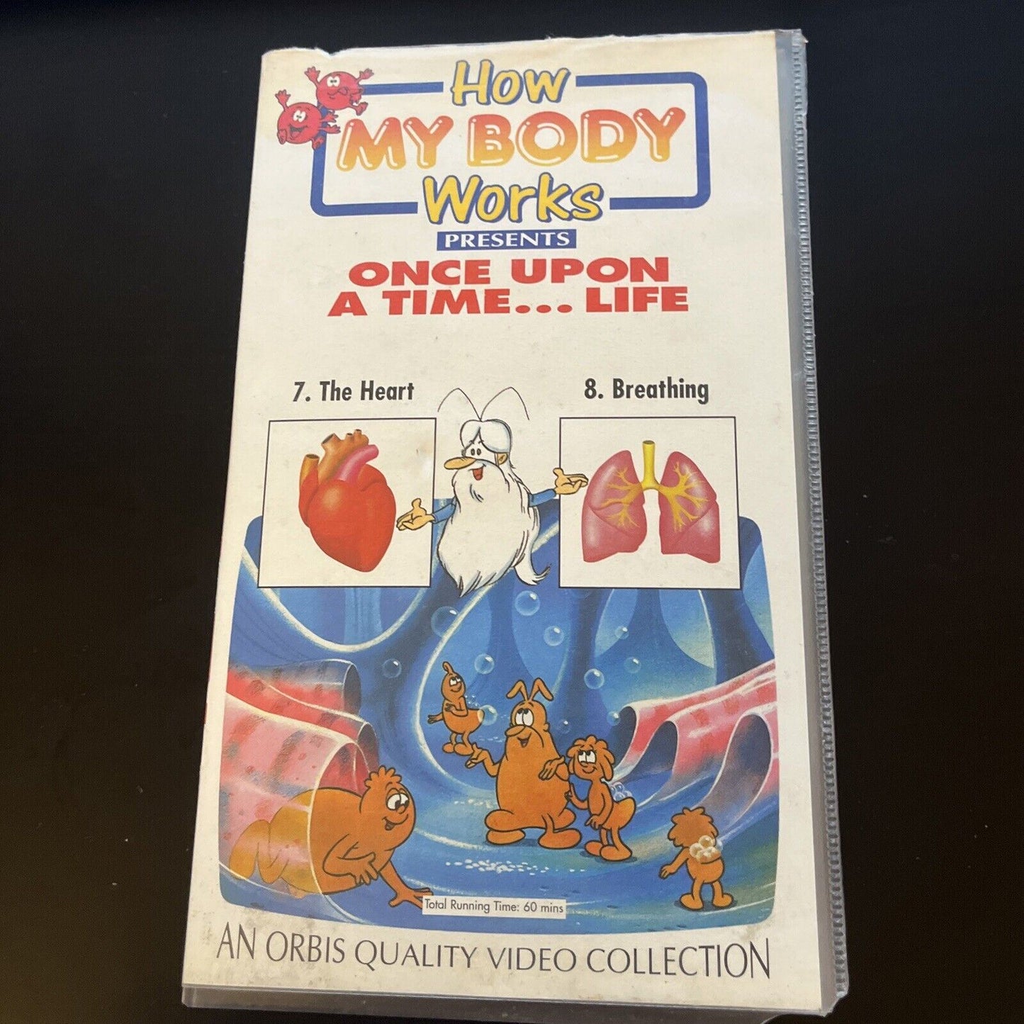 How My Body Works - Once Upon a Time.. Life - Heart & Breathing (VHS) PAL