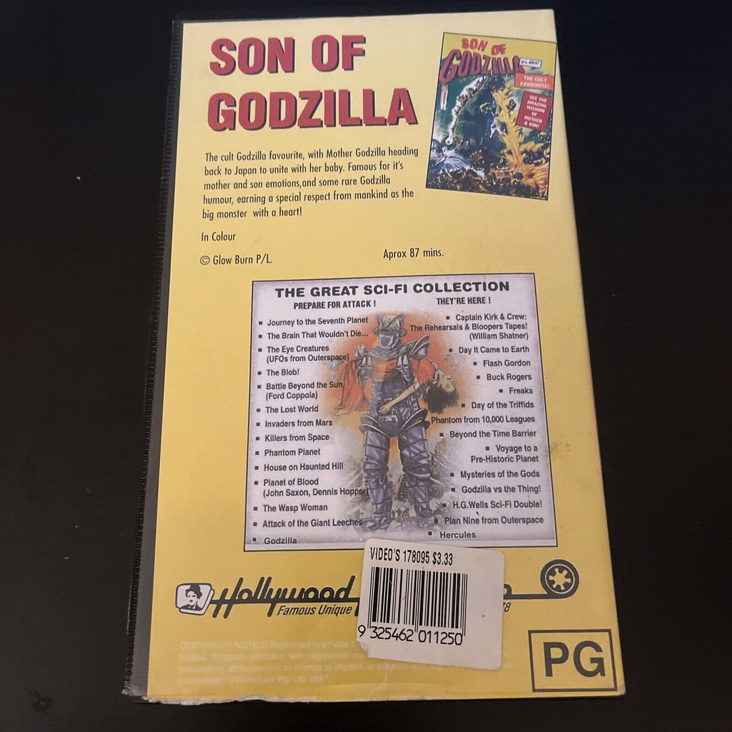 Son Of Godzilla (VHS, 1967) PAL