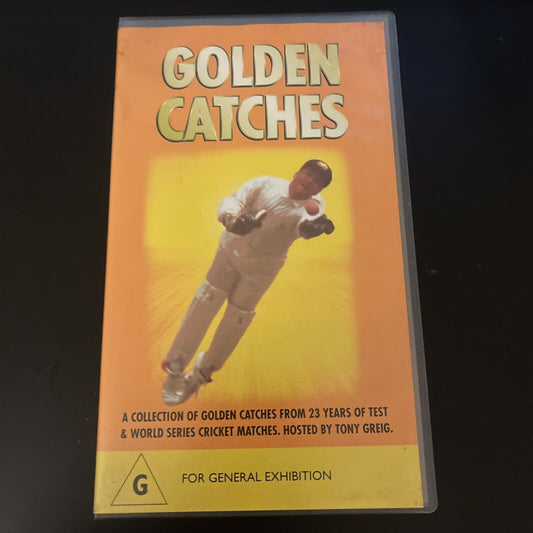 Golden Catches - Volume 1 (VHS) Alan Border, John Dyson PAL