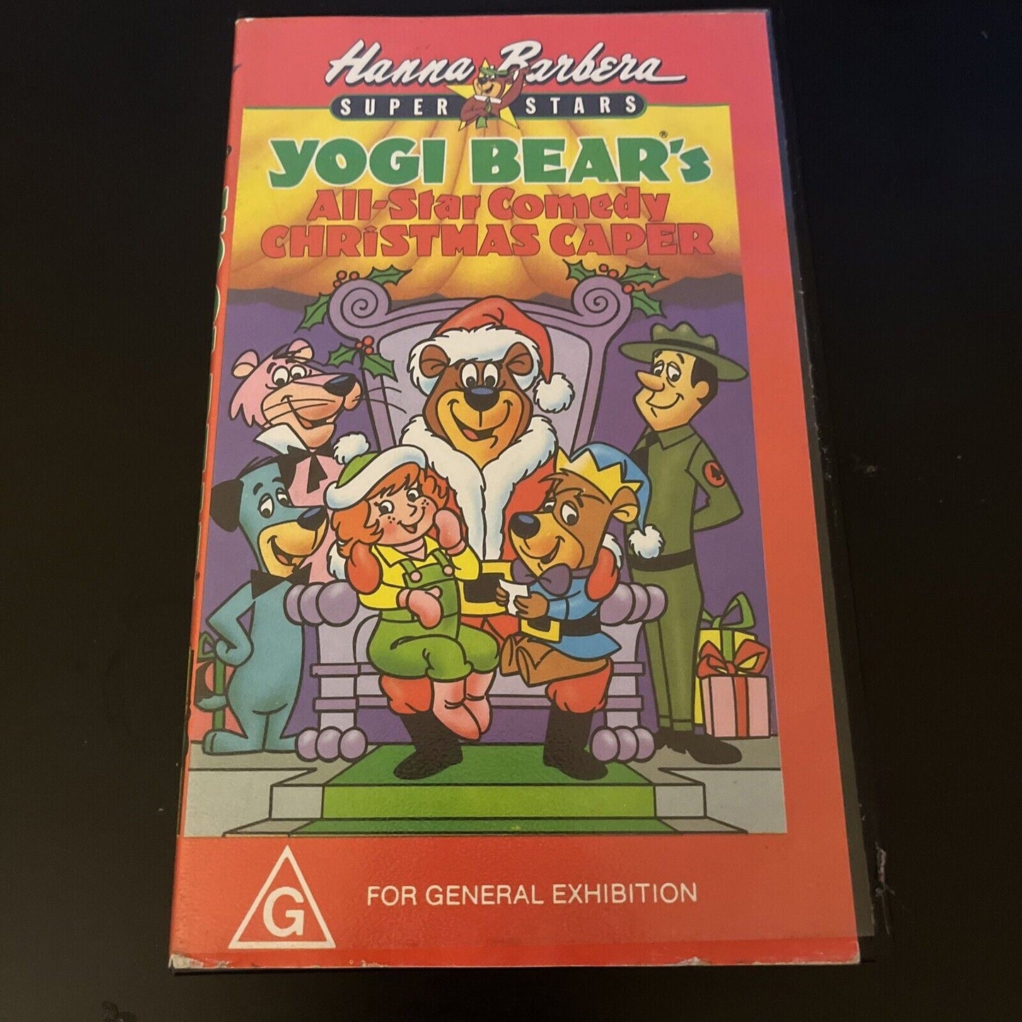 Yogi Bear's All-Star Comedy Christmas Caper (VHS, 1989) PAL