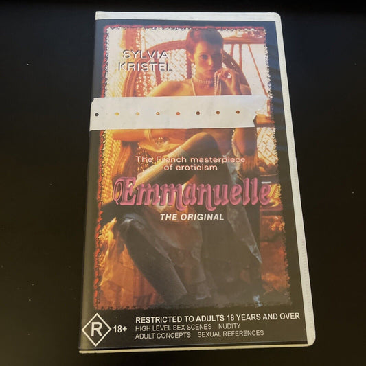 Emmanuelle The Original (VHS, 1974) Sylvia Kristel PAL