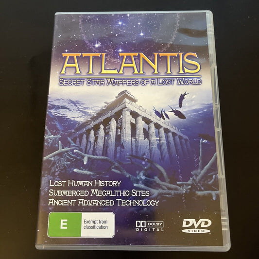Atlantis: Secret Star Mappers of a Lost World (DVD) NEW All Regions