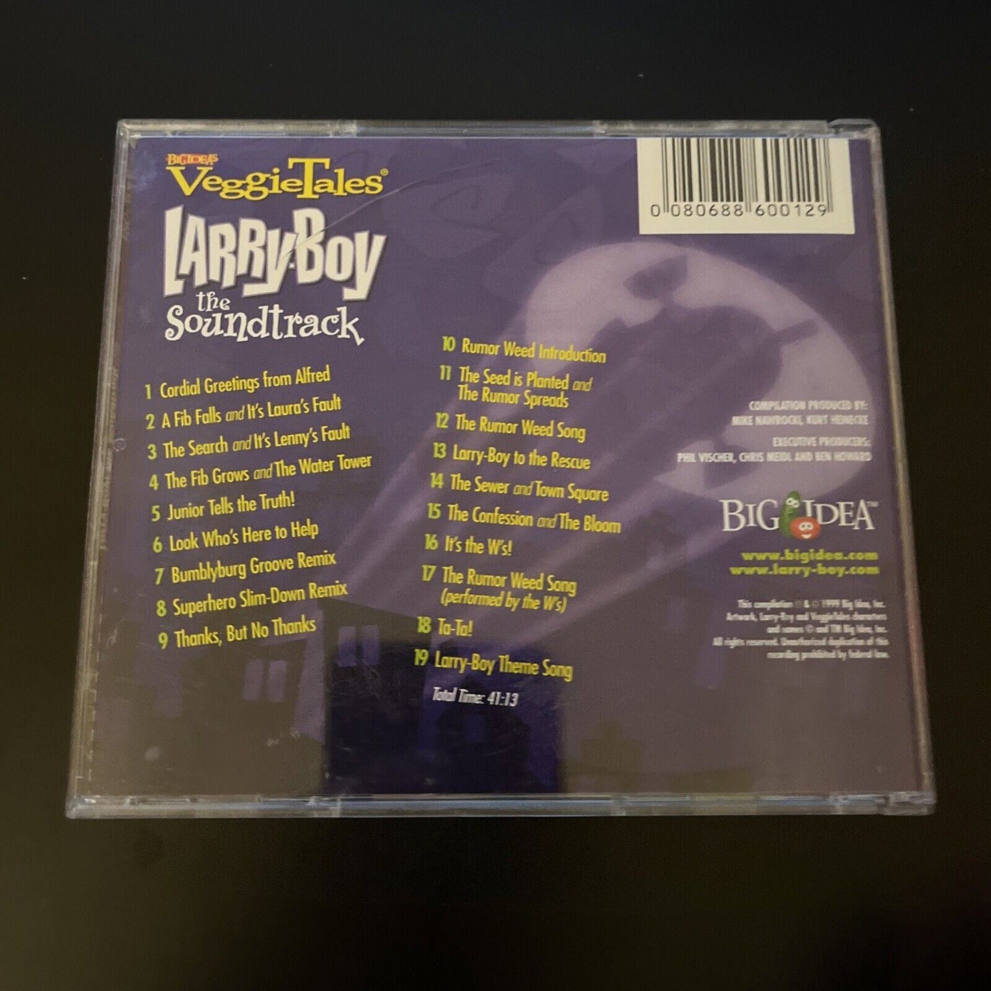 VeggieTales - Larryboy: The Soundtrack (CD, 1999)