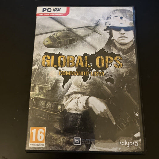 Global Ops Commando Libya PC DVDROM